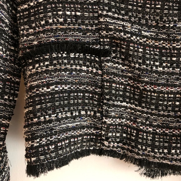 NWT Second Female Sweater Moto Zip Coat, M - Picture 7 of 9